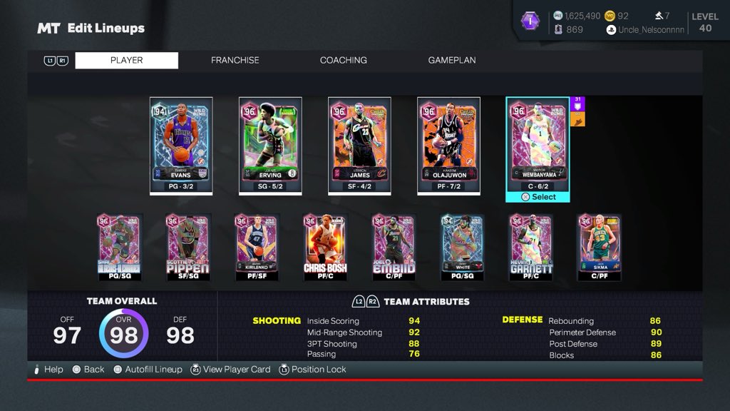 cyz9893's tweet photo. “Chills Festival was straight up grind + pay-to-win. Spent nearly 3 M VC + 3 M MT. Now I’m just locked in, waiting for my guy Luka. Cards else? They’re done for a while.” https://t.co/M0qWAl7k8Y