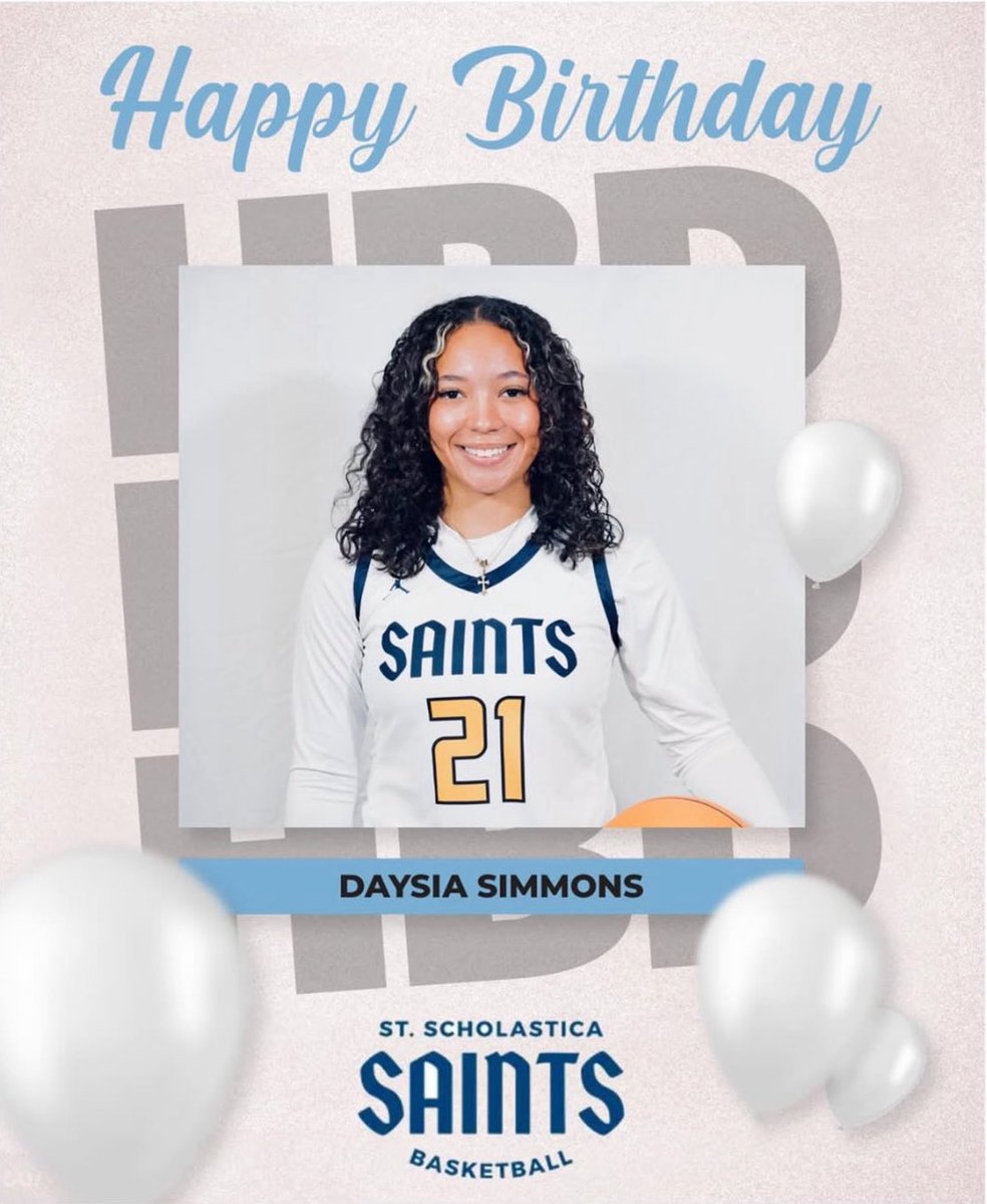 CSSWBBall's tweet image. Happy Birthday to Sophomore Daysia Simmons!! 🥳🎉🎂