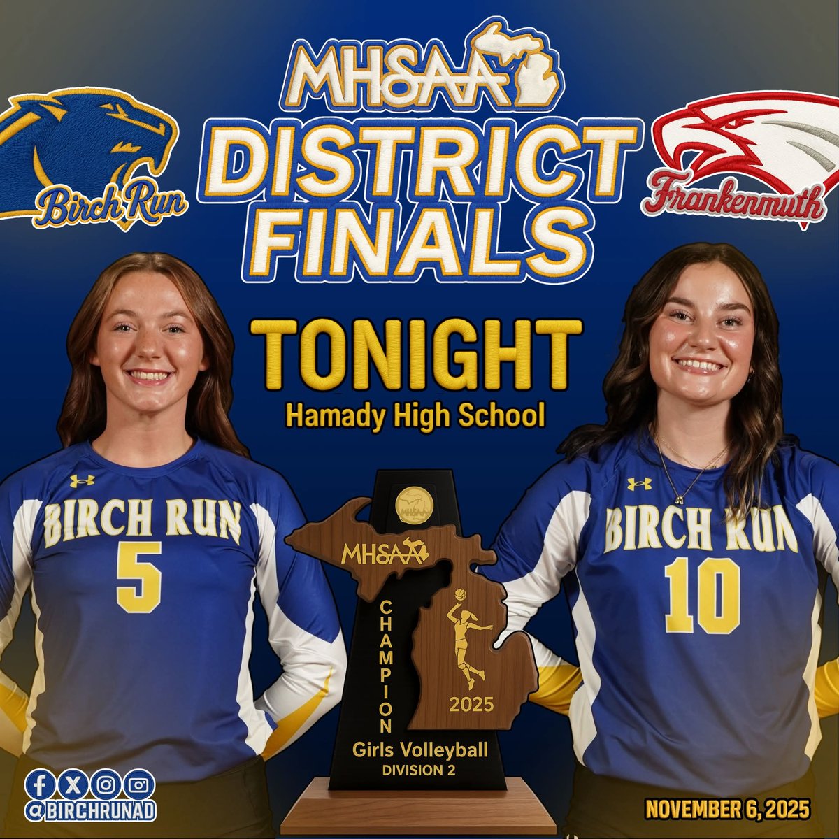 Birch Run Athletics tweet media