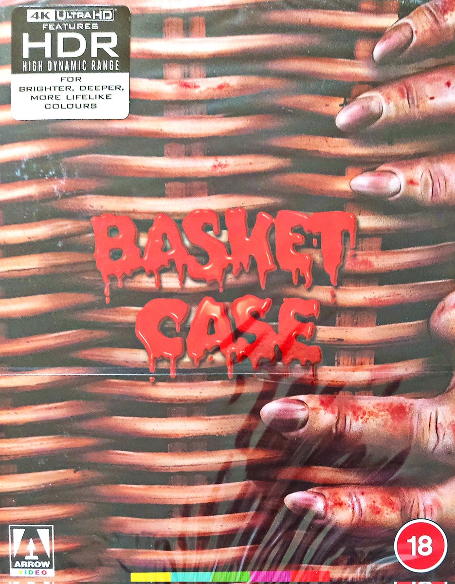 Frank Henenlotter's Basket Case Arrow Video UHD 4K Limited Edition 

#basketcase #bmovie #horror #cultclassic #kevinvanhentenryck #frankhenenlotter #arrowvideo #4K