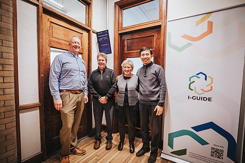 Thanks in large part to a generous gift from Candace Penn and James Robert Frame, the I-Guide lab now has an upgraded space to support Illinois researchers and students as they explore disaster risks and tackle resilience challenges!

Learn more here: las.illinois.edu/news/2025-10-2…