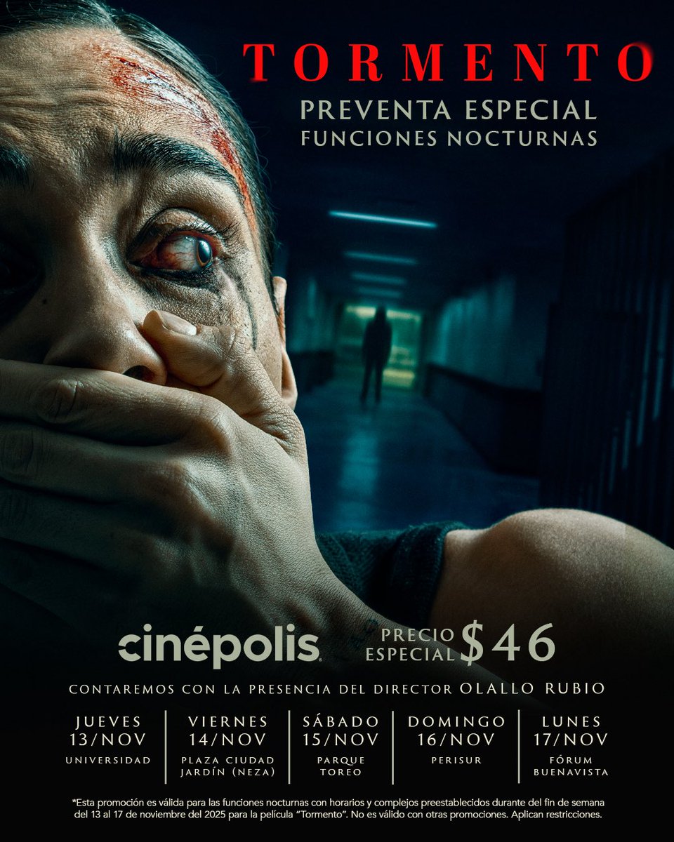Nos vemos en el estreno! #TORMENTO