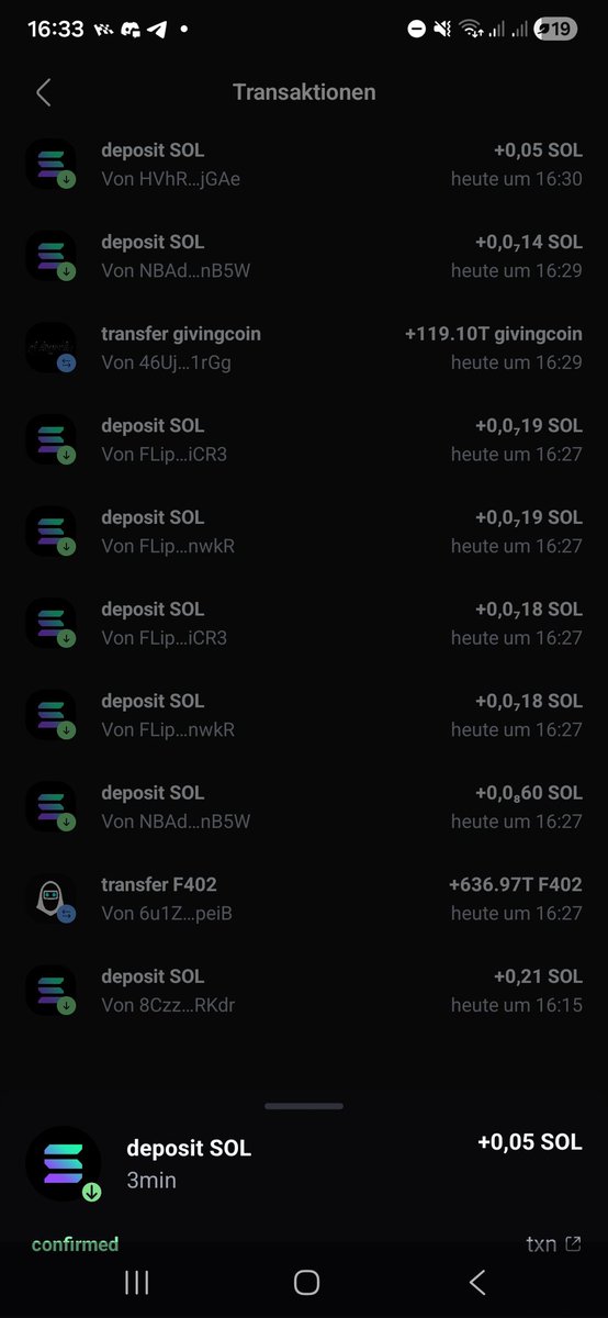 Z44Pay's tweet photo. He just send me 0.05 from the rewards! https://t.co/VeZrkMjGt9