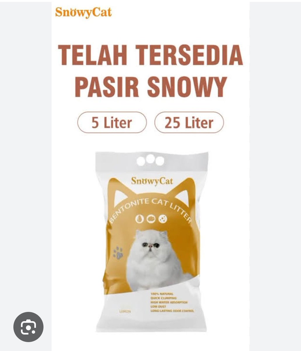 strngpresencia's tweet photo. @kochengfs Aku udh cobain top, toto, markotops, taro tapi semuanya menurutku kureng. Aku skrg pake SnowyCat nder. 25liter 100rb an disini. Gumpal bagus, debu ga sebanyak Top, harga ga beda jauh sm Top, lumayan nahan bau krn anakku makan KF beauty (pake Top msh kebauan). https://t.co/rJvdjgI83T