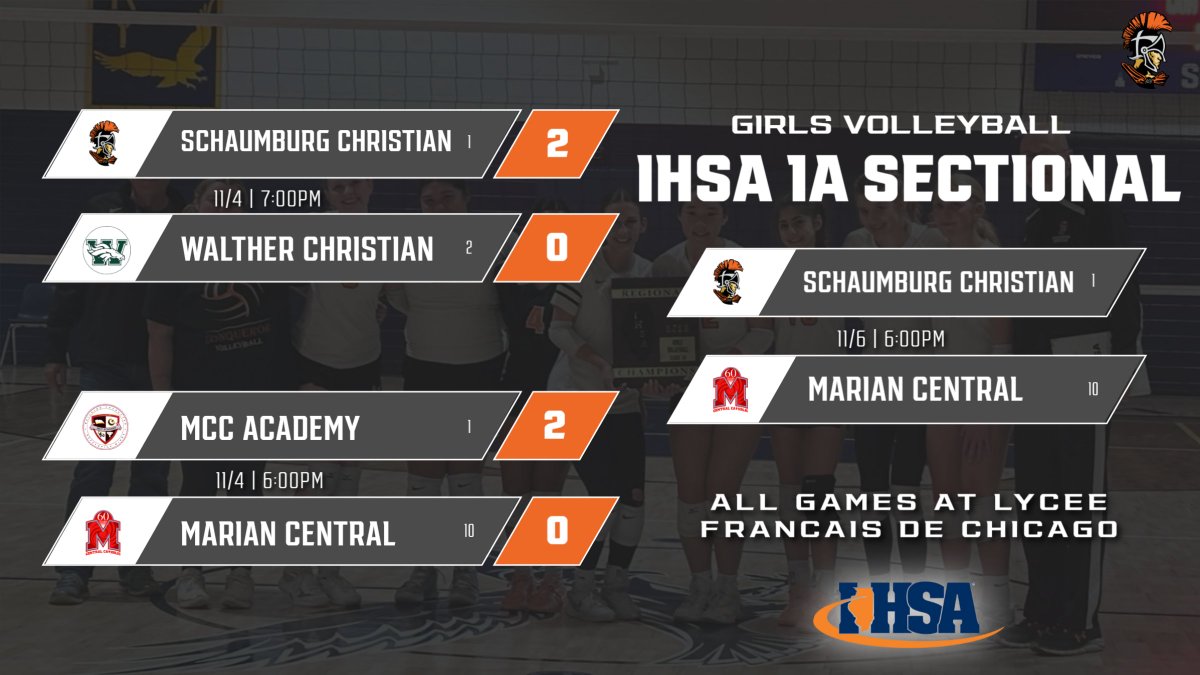 ConquerorNation's tweet image. It&apos;s Gameday!

Your Lady Conquerors take on Marian Central Catholic in the IHSA 1A Volleyball Sectional Championship tonight!

Game Time: 6pm
Location: Lycee Francais  de Chicago 

Go Conquerors!
#morethan