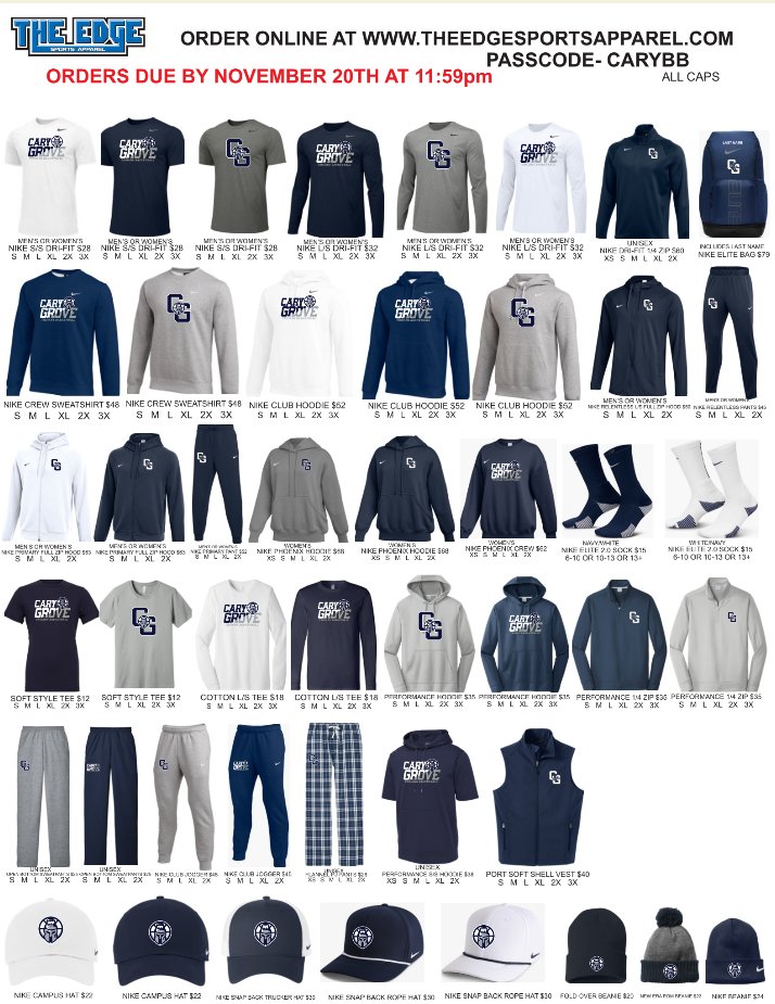 theedgesportsapparel.com/collections/ca…

Today's the day to get your drip!!!