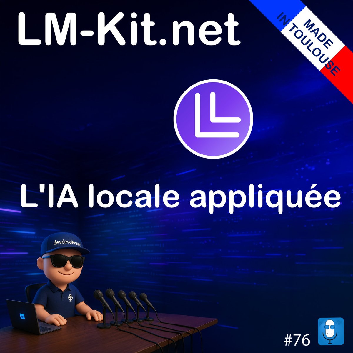 DevdevdevDotnet's tweet image. 🎧 Nouvel épisode du podcast devdevdev.net
On y découvre LM-Kit.net, un framework &quot;made in France&quot; qui rend l’IA locale et intégrable en C#.
 🧠 Modules plug-and-play, archi propre, open source, et 100 % orienté devs. devdevdev.net/lm-kit-net-lia…