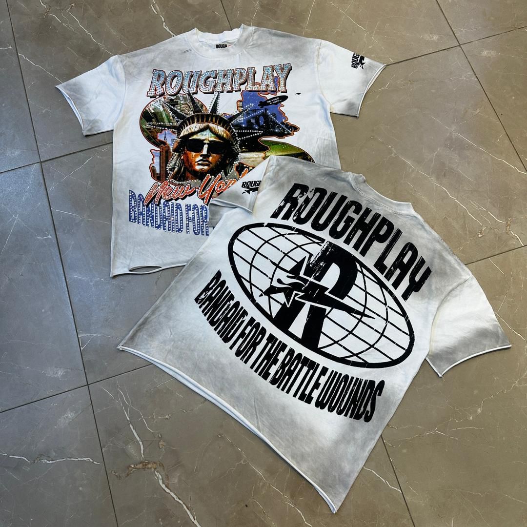 ROUGHPLAY STONED TOP IN STORE*

*SIZE: M - L - XL - XXL* 

*PRICE: 34,000 NAIRA*

*SWEET QUALITY | SWEET PRICE* 🥳