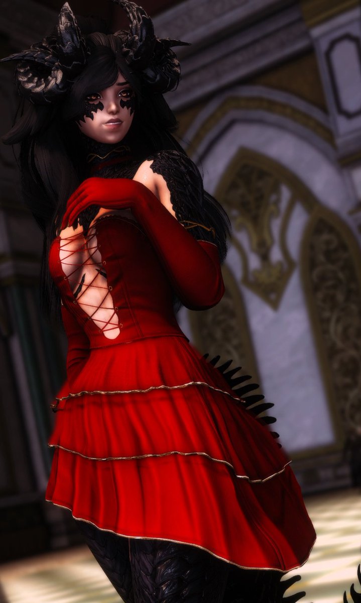 The rose bloomed from Coerthas snow🌹
#Gpose #xaela