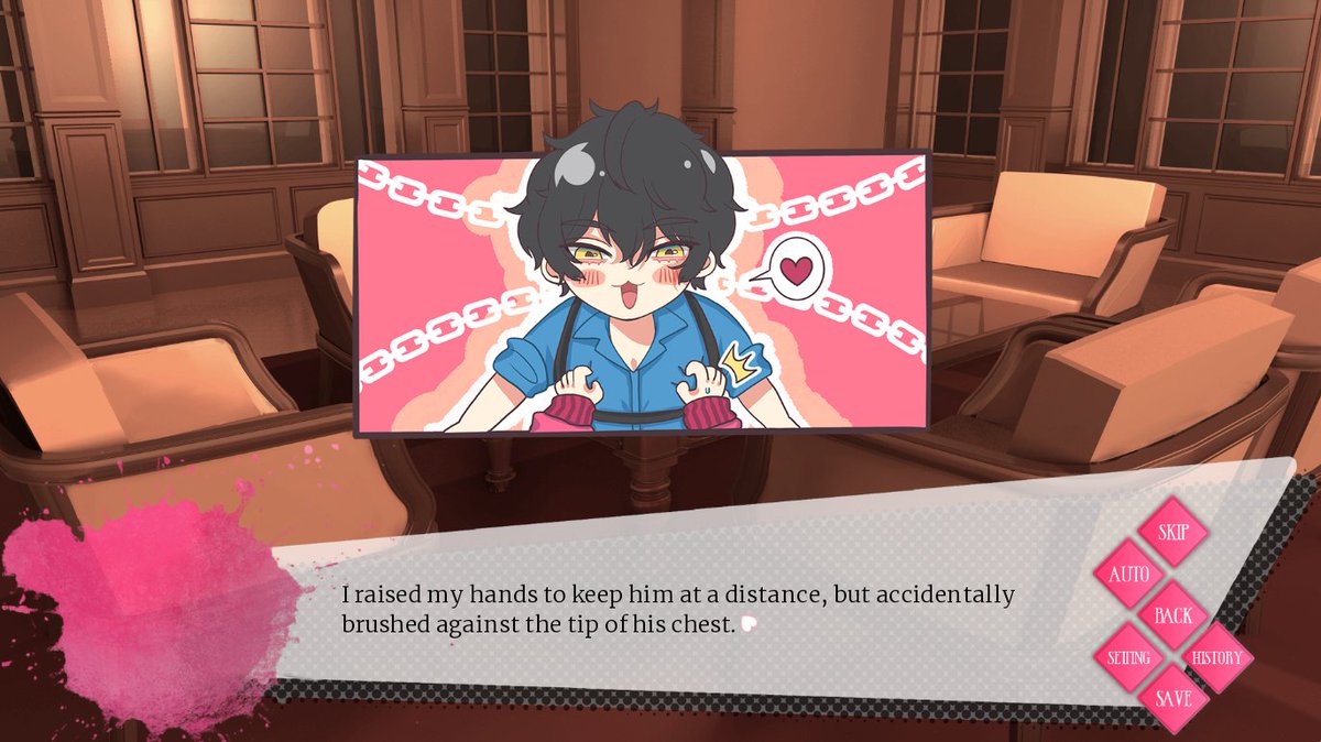 RiceOtomecoffee's tweet photo. 7 Days before Heart Cage release! 
The game has a lot of adorable and sweet moments in addition to the spicy ones❤️
+++++++++++++++++++++++++++++++++  
Heart Cage is a 18+ mystery otome game with ALL yandere love interests! (+Non-human creature)   Wishlist now! : https://t.co/Sm0mfzUEeT
#heartcage