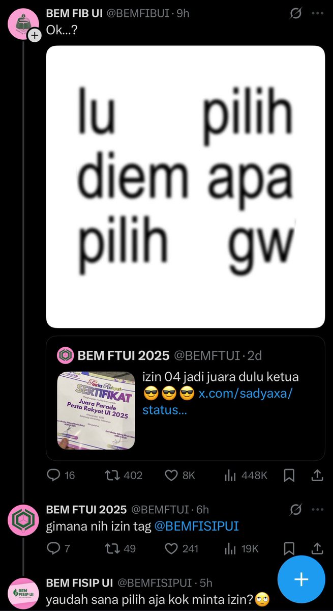 IME FTUI 2026 tweet media