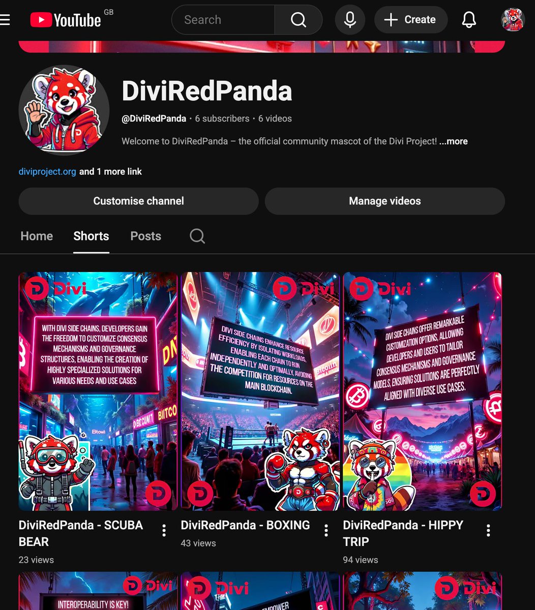 WooNomad's tweet image. youtube.com/@DiviRedPanda/… 
📢 $Divi RedPanda is on YT now! 🔴🐼👀