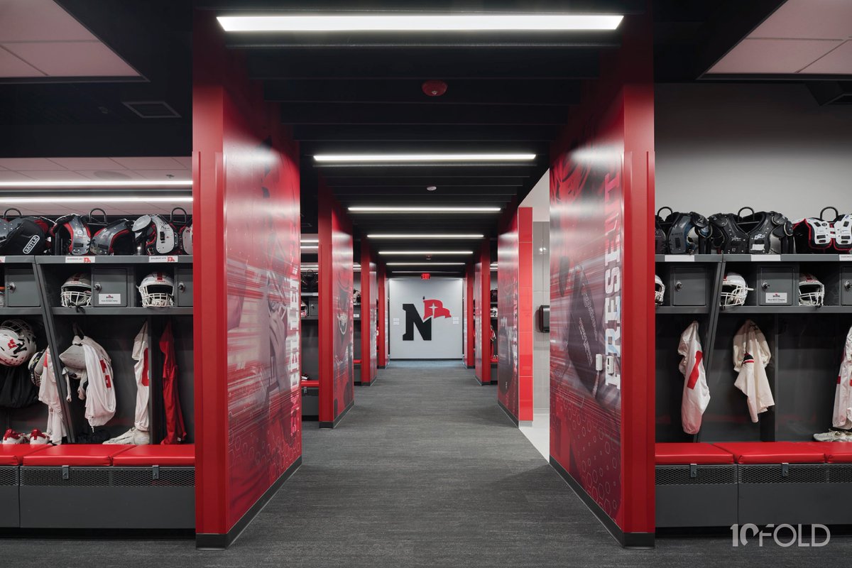A new era for Raider athletics! <a href="/nwciowa/">Northwestern College</a>'s Den Hartog Athletic Complex brings bold design, new locker rooms, and vibrant team spaces that fuel excellence and Raider pride. 

Learn more: 10foldarchitecture.com/portfolio-item…

#AthleticFacility #HigherEducation #RaidersStandOut