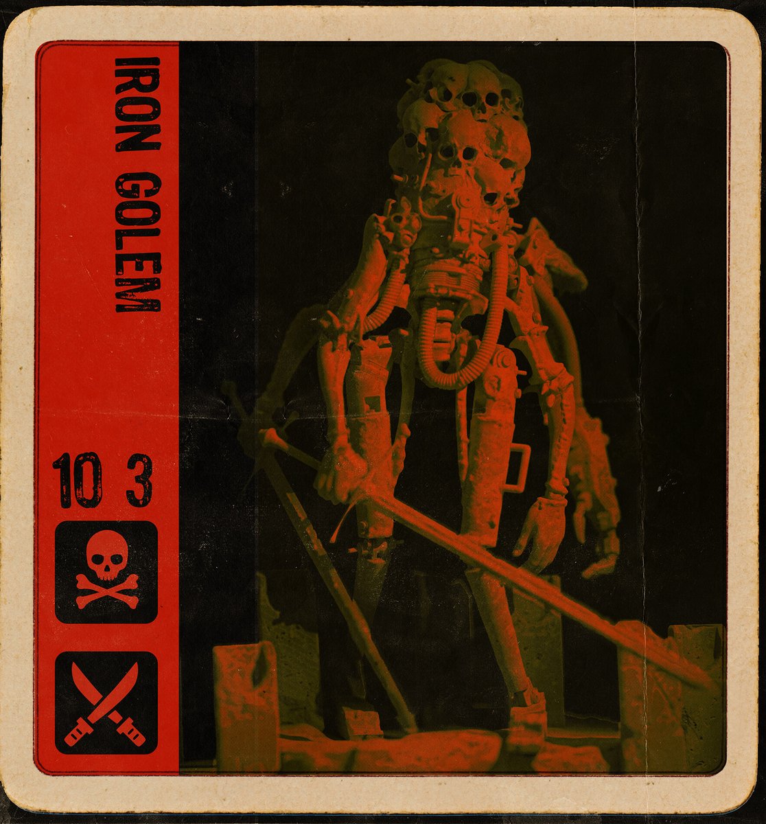 pascalblanche's tweet image. &quot;Iron Golem&quot; #digitalart