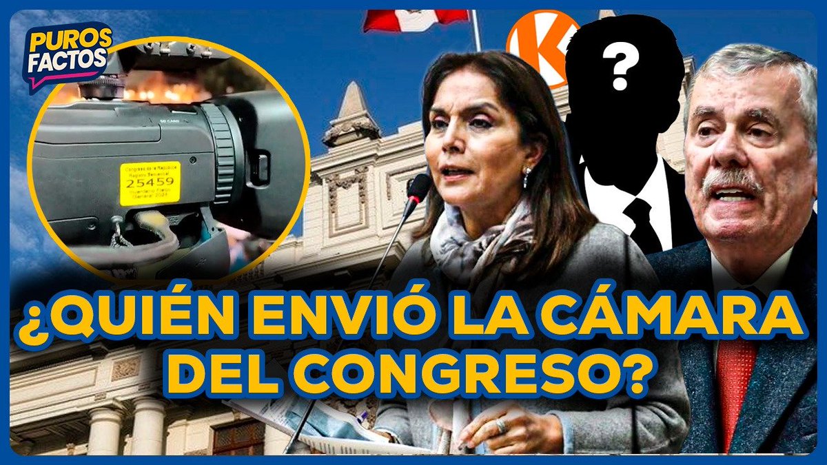 RPPNoticias's tweet photo. La congresista Patricia Juárez lamentó el uso de una cámara del Congreso en el mitin donde Keiko Fujimori anunció su precandidatura. Aunque el Parlamento señaló que fue una “iniciativa personal”, aún queda la pregunta central: ¿quién autorizó llevarla?
👉https://t.co/PtGs9t8JqN
#PurosFactos