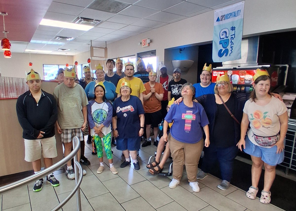 gpshospitality's tweet image. Shoutout to our favorite guests at BK #2769 in Calhoun, GA! They stop by weekly, always polite, always smiling—and they never fail to brighten our day. We love this group! 🍔👑 #FavoriteGuests #CommunityVibes