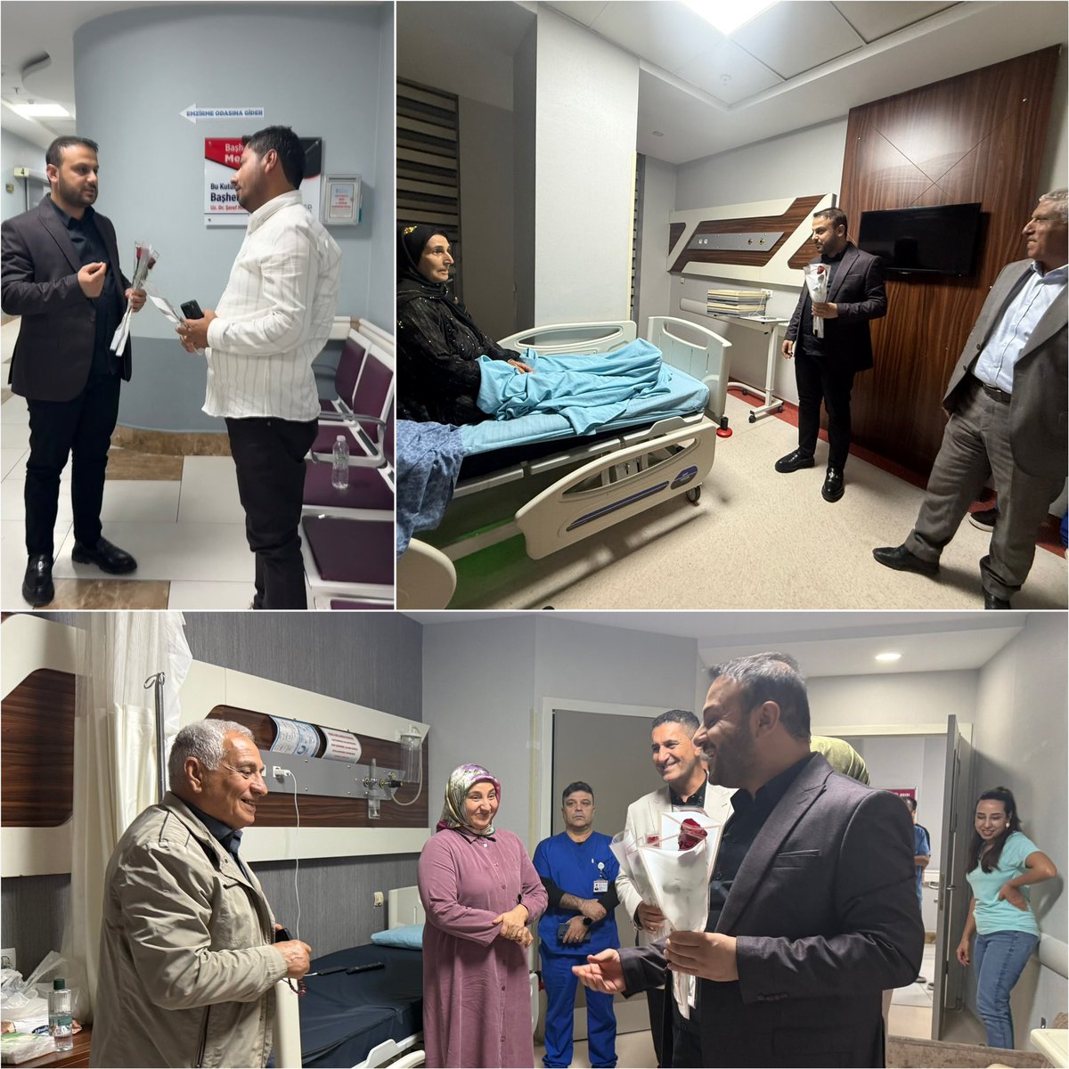 Gönüllerde Dua🤲🏻

Yüzlerde Tebessüm☺️

AK Parti Haliliye İlçe Başkanlığı olarak Kadın Kolları Başkanımız Fatma Ocak ve Yönetim Kurulu Üyelerimiz ile birlikte;

‘Perşembe Akşamları Ziyareti’ vesilesiyle ŞANMED Hastanesinde tedavi gören hastaları, yakınlarını ile hastane