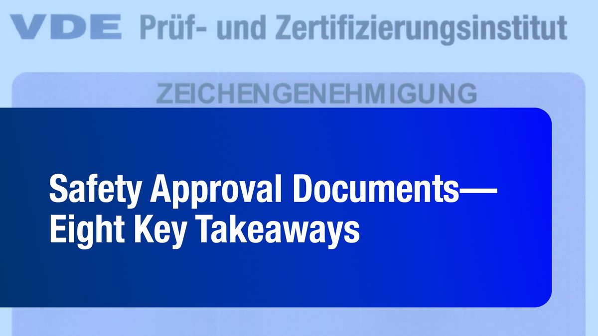 interpowergroup's tweet photo. Understanding approval documents for certifications from worldwide safety agencies is a mandatory step before exporting electrical products worldwide.

#safetyapprovals #learningthroughplay #manufacturing

https://t.co/nQUeWsVqu9 https://t.co/J3fzStFz4E