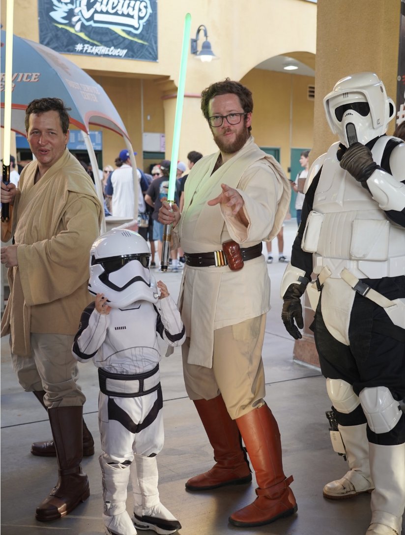diamondbaseball's tweet photo. We’ve had Jedis, farmers, wizards, and talking dogs on the field this season, oh my! ⚾✨
This is your friendly reminder that MiLB bats a thousand in vibes. #FanPulse https://t.co/vfh9KWfzeF