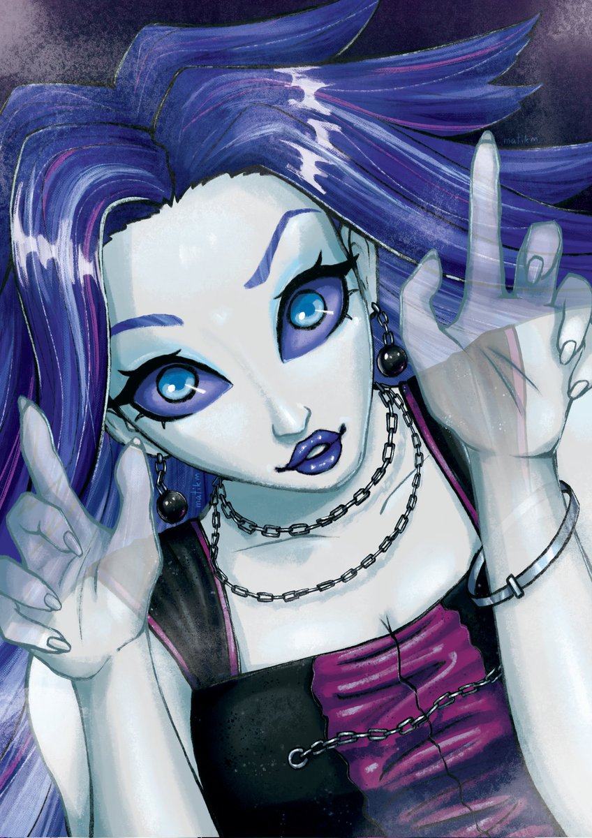 matikm20's tweet photo. Prompt 8: Spectra

October is already over and I didn't manage to finish my challenge in time. But I still want to finish it, so here's Spectra!

#ghoultober2025 #drawtober2025 https://t.co/tWC6yhcPJU
