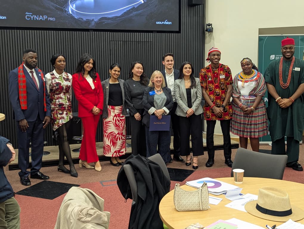 UBRotaryPeace's tweet photo. Thank you to everyone who joined us for this year’s Peace Seminar 2025, which took place at the end of October. Our Class 23 Rotary Peace Fellows delivered the seminar on the theme ‘Culture, Conflict and the Possibilities of Peace'.
We look forward to seeing you all next year! https://t.co/TqRoY3UoqO