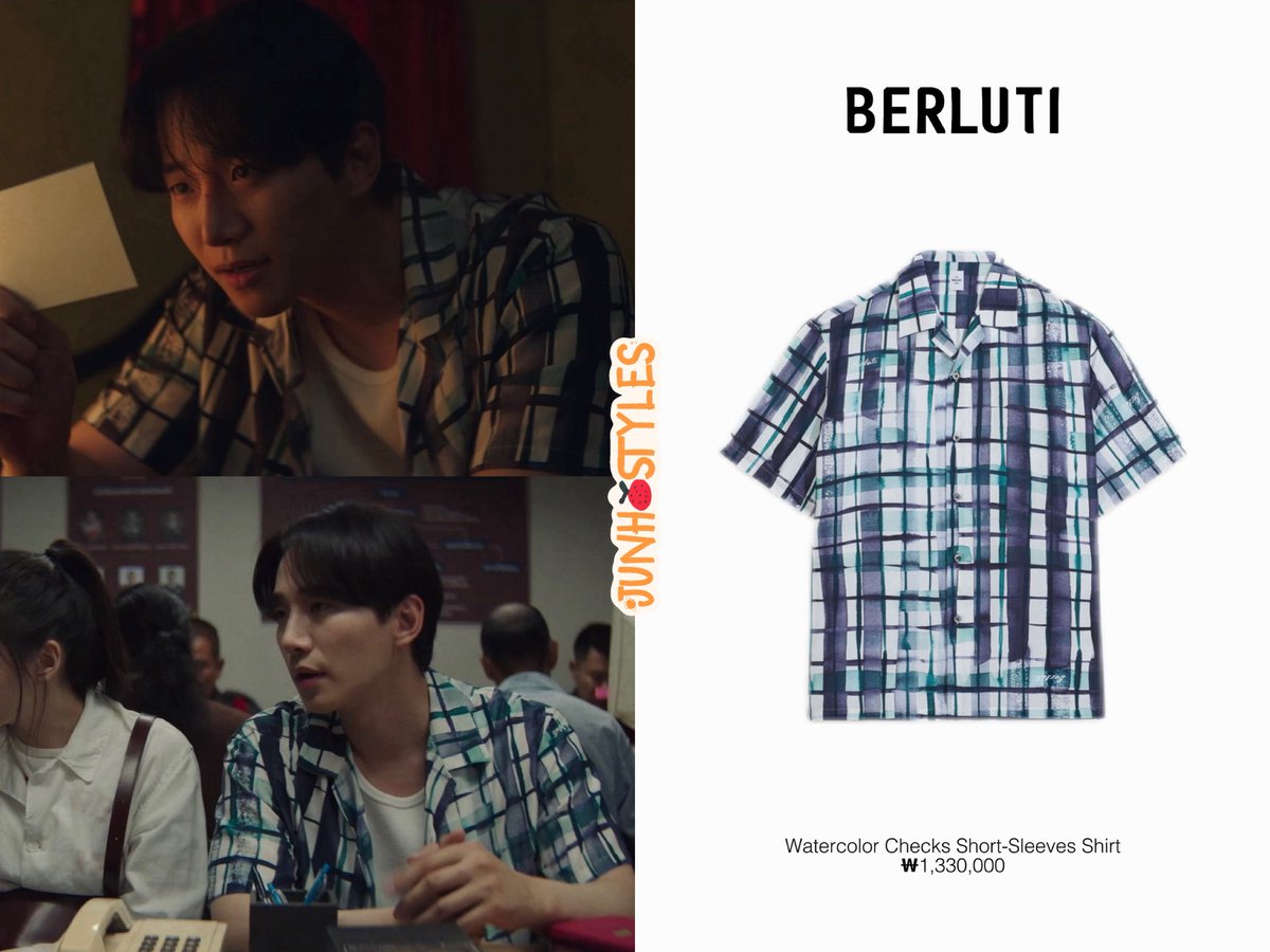 junhostyles_'s tweet photo. 251101-251102 @dlwnsghek at <Typhoonfamily> Ep.7-8 

Berluti: Leather Un Jour Blouson
  Watercolor Checks Short-Sleeves Shirt
Taílle: BAROSSA JACQUARD SHIRT YELLOW DOT

#이준호 #준호 #leejunho #junho #ジュノ #李俊昊 #junhostyle #leejunhostyle #태풍상사 #Typhoonfamily #テプン商事 https://t.co/XCe6y4N3dP