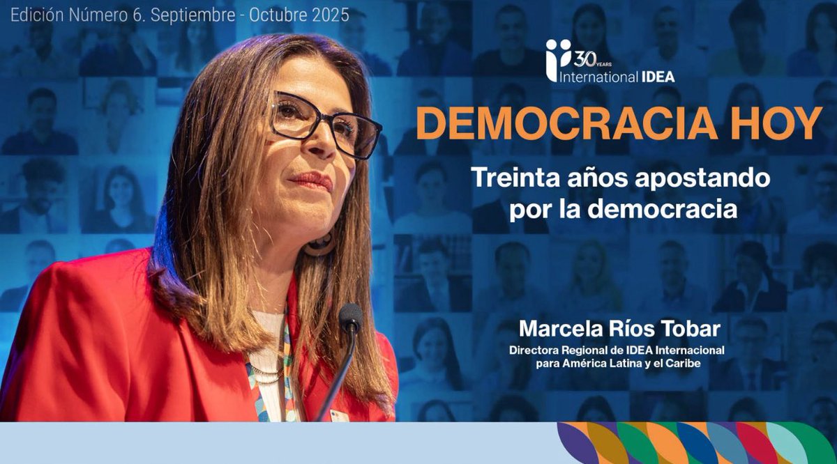 ljconsuegra's tweet image. ¿Te interesa la democracia y sus desafíos? 🌐
📩 Suscríbete al boletín Democracia Hoy de @Int_IDEA / RLAC y recibe análisis y tendencias.
👉 bit.ly/3Lw6y9X
🔍 ¡Mantente informado y forma parte del debate!
#IDEA30Años
#DemocraciaHoy