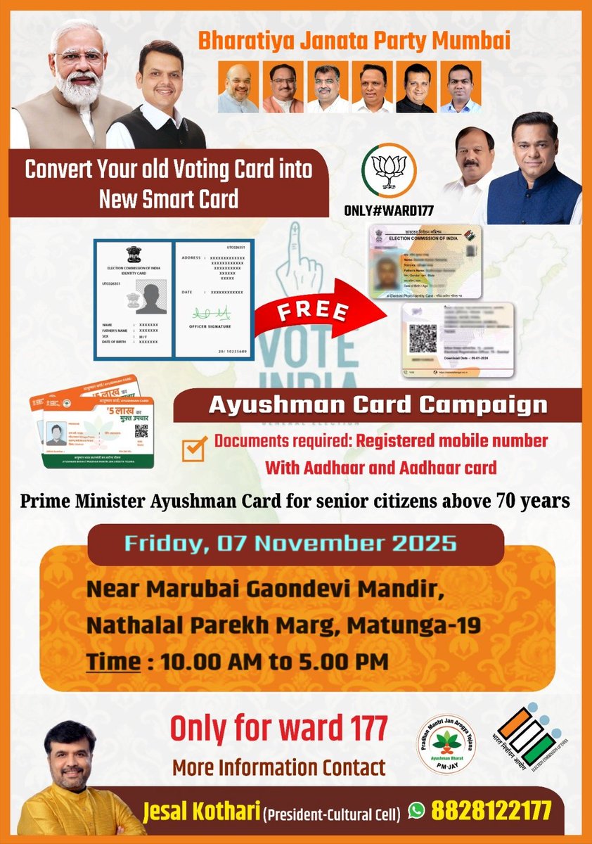 #Ward177 #Matunga #BJP #jesalkothari