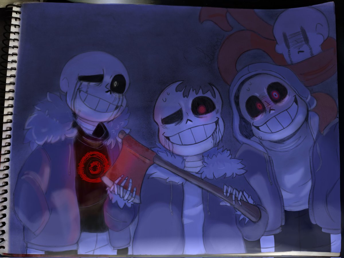 Luartt2013's tweet photo. Tercer dibujo | Es la primera vez que le dedico tanto tiempo a un dibujo...No sé pintar, ni aplicar sombras, y mucho menos luces. Durante el proceso aprendí muchas cosas, aunque sé que todavía tengo mucho por mejorar
❤
#Undertale #MurderTrio #DustSans #HorrorSans #KillerSans https://t.co/Ep1q5NLV3o
