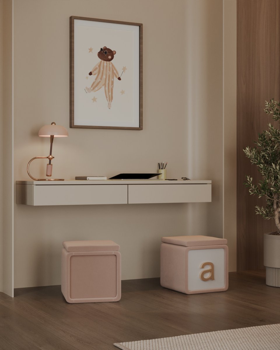 Fairytale_CS's tweet image. In this kid&apos;s bedroom, the perfect study corner was created! ✨
With the Pixar Table Lamp and the ABS Stool.
What do you think about this?

#fairytale #creatingstories #fairytalecreatingstories
#interiordesign #homedecor #modernhome
#kidsfurniture #luxuryfurniture