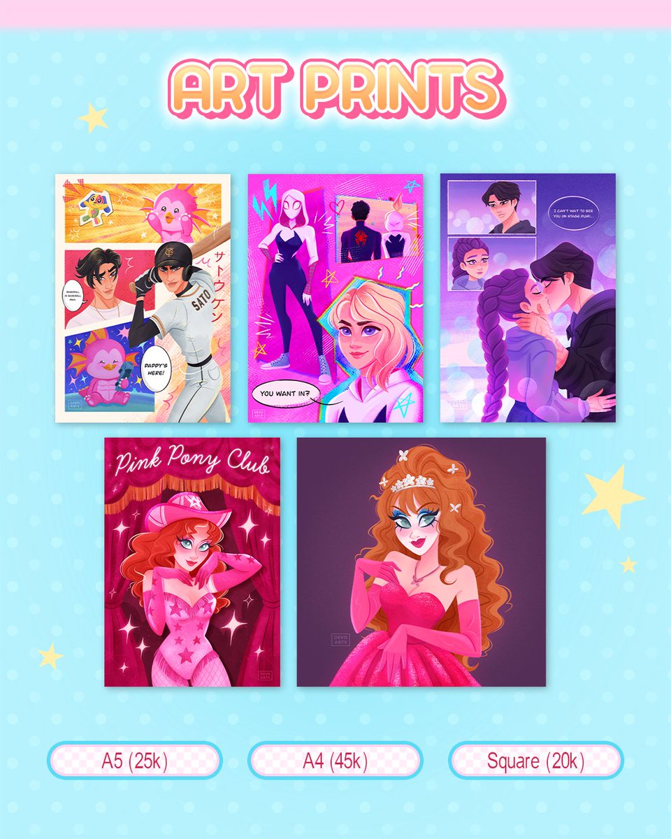 devoartss's tweet photo. [3/3] Will be giving out special feebies as PO benefits for every order above 60K!!! 🥳

#KpopDemomHunters #rujinu #spiderverse #ChappellRoan  #kensato https://t.co/agjx6CNcp1