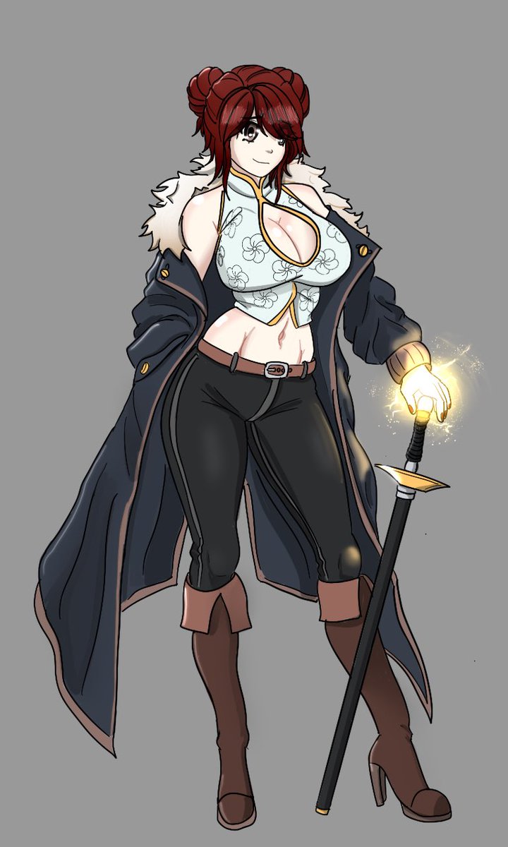 RadioFreeKrieg's tweet photo. I’m sick today. I’m doodling my #OC, Marie, to make me feel better.
I’d also feel better if you showed me your OCs…
#ShowMeYourOC #MyOC #drawingart https://t.co/jVCzLL2bRs
