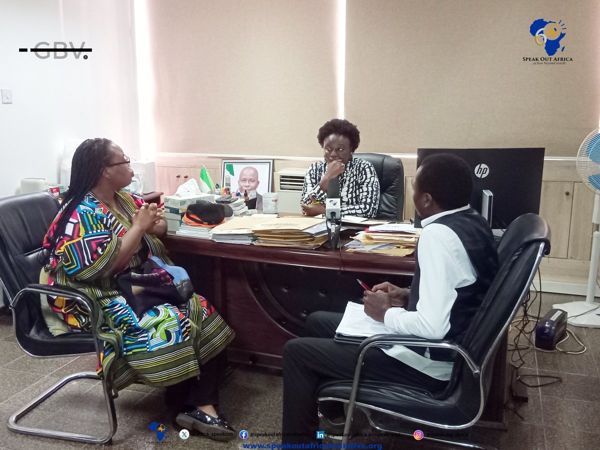 africa_speakout's tweet image. @Africa_speakout met with the Federal Ministry of Justice to strengthen collaboration on gender equality, GBV prevention, and domestication of the VAPP Act at the local government level under the #GETSAFE Project.

#GenderJustice #SOAI
@FordFoundation @macfound @OpenSociety
