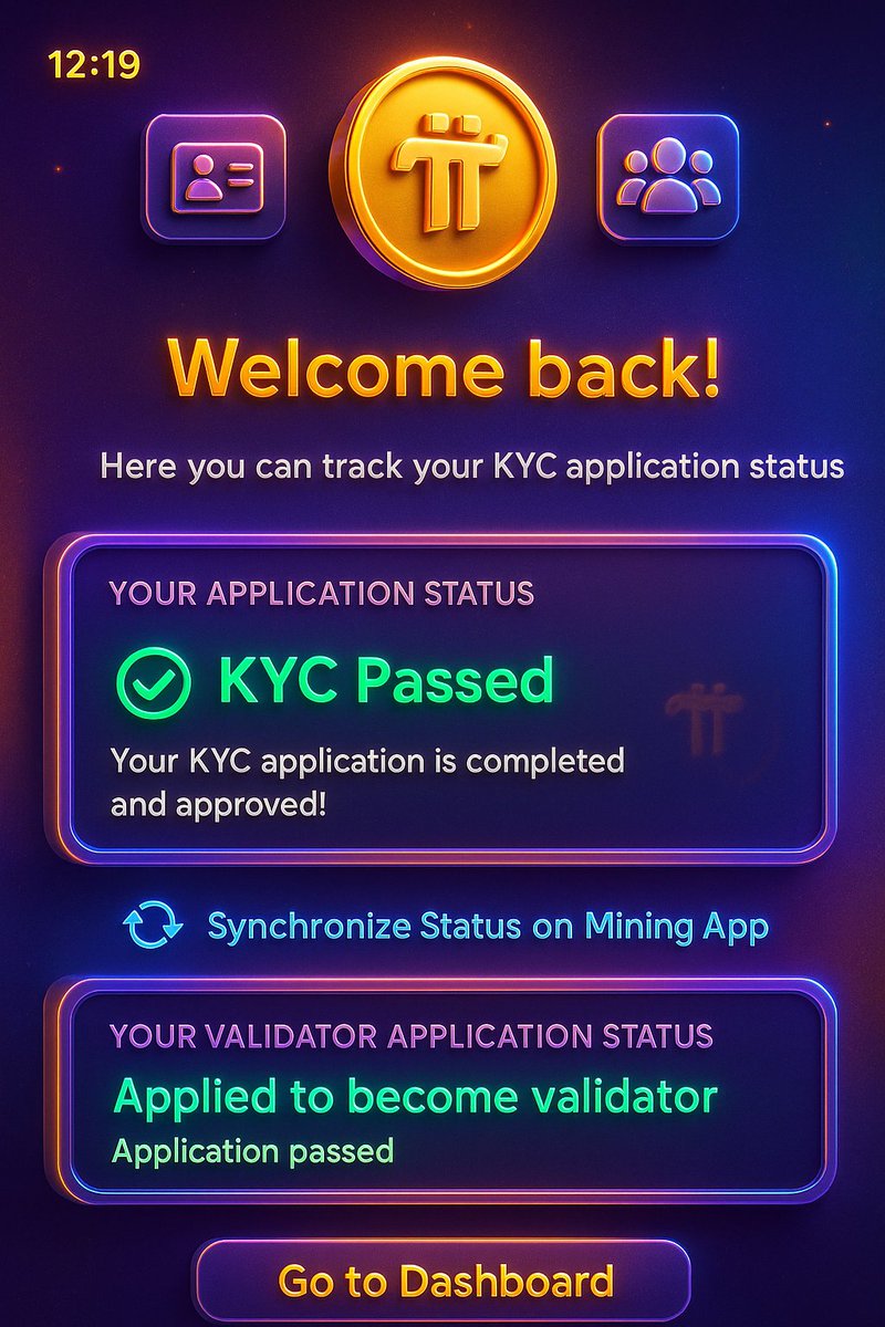 drnicolas_'s tweet photo. 🌟 Pioneers, How's Your KYC Going? 🌟

Have you passed your KYC process yet? ✅ What does your KYC status show? Let’s share our experiences and help each other out! 🙌

🔍 Pioneers, Let's Talk KYC Status

Are you wondering what different KYC statuses mean and what’s the next step? Here’s a breakdown of what you could be seeing and what it means for your journey:

1. KYC Passed ✅

This is the best case scenario! It means your KYC application has been approved, and you're ready for the next steps in the Pi Network process! 🚀

What’s Next?

You can start participating in all available features.

Sync your status on the Mining App for a smooth experience.

2. KYC Pending ⏳

If you’re seeing this, your application is still under review. Patience is key! The team is reviewing your details. 👀

What’s Next?

Wait for the update, and ensure all details are correct.

Double-check that your documents meet the requirements if you want to speed things up.

3. KYC Rejected ❌

Unfortunately, if this appears, your application didn’t meet the necessary criteria. But don’t worry! It’s not the end. You can reapply once you've corrected any mistakes or issues. 🔄

What’s Next?

Review the rejection reasons, fix them, and reapply.

Make sure to meet all guidelines to avoid future rejections.

📲 Pioneers, Share Your KYC Status! 📲
What’s showing on your KYC status? Let us know in the comments and drop your Username for support!

Need Help or Updates?
Join our Telegram Channel for quick assistance, tips, and updates! 💬

🔗 Join the Telegram Channel Here📲🔸  https://t.co/IknBWruHe8

Let’s stay connected and keep moving forward, Pioneers! 🌍💥 
🚀💜🔁🎉