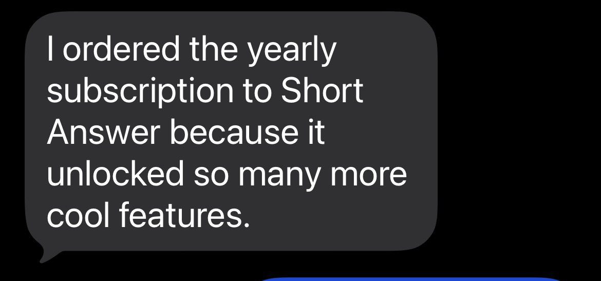josh_morris65's tweet image. Hey @myshortanswer @mrsparkstweets check this text I received from a 5th grade teacher! Had to share! #bcstech