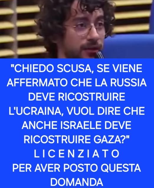 Solidarietà ed enorme stima per Gabriele.