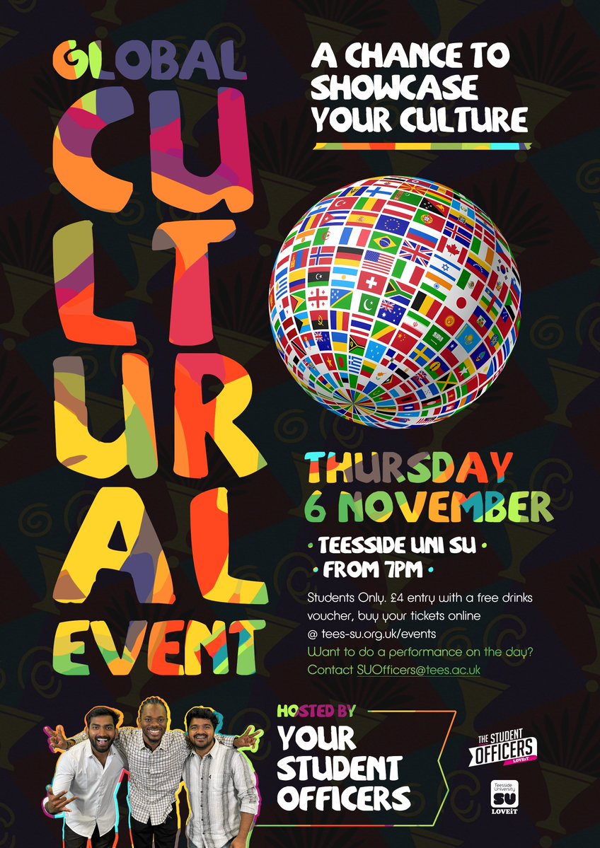 Tonight in the SU! Get your tickets here events.tees-su.org.uk/event/global-c…
