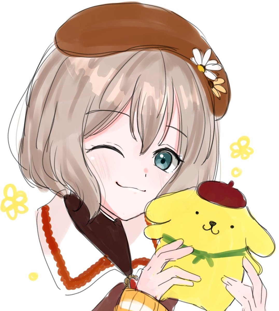 oisii_pan_'s tweet photo. サンリオコラボありがとう🍮🧡🎀
 #bandoriart https://t.co/9gb2InWq76