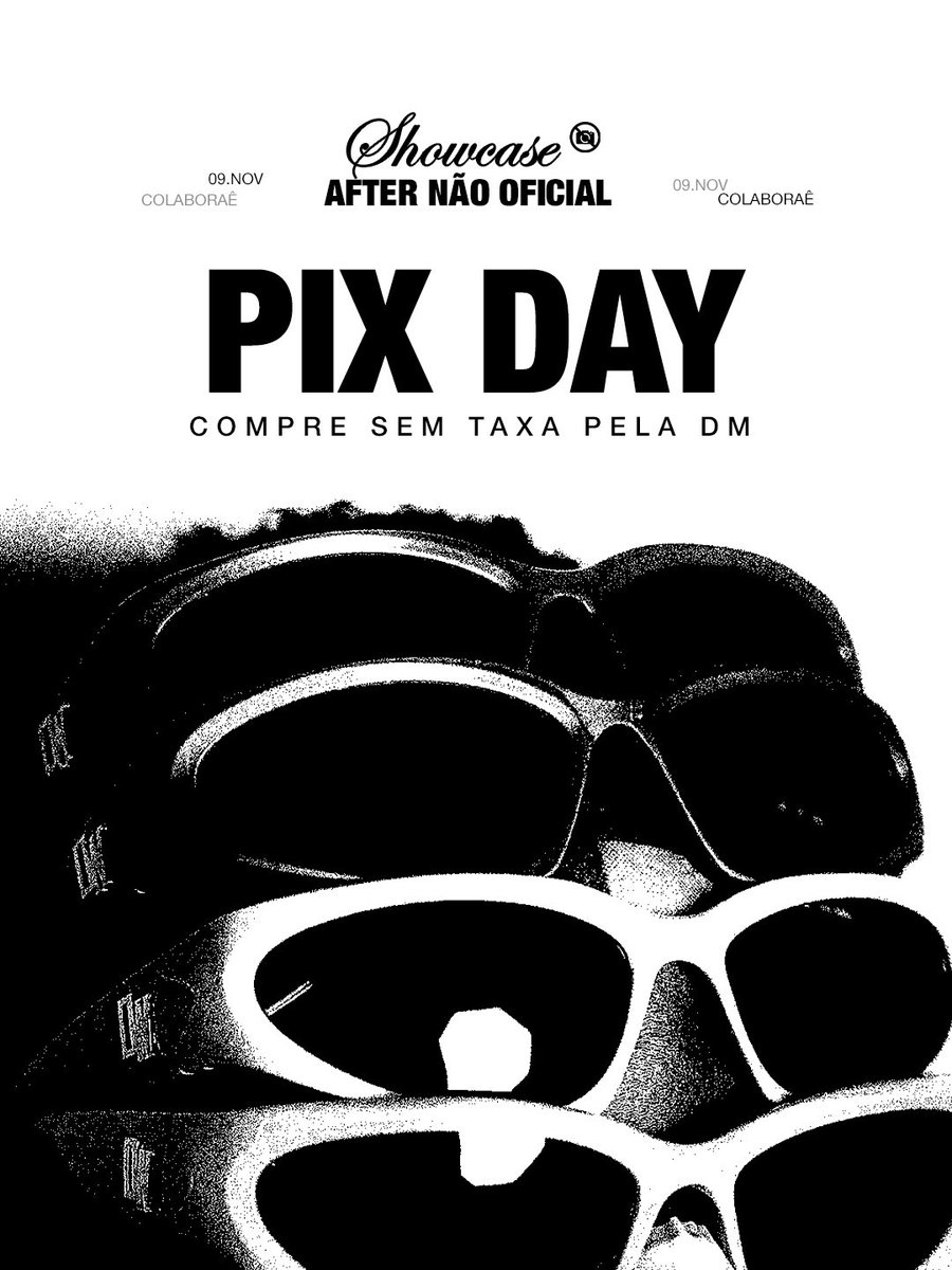 * sem taxa? Isso mesmo!

Showky declarou que hoje é PIX DAY! Garanta seu ingresso sem taxa pela DM do nosso instagram (@/showcasessa).

E tem mais: LINE UP COMPLETO HOJE ÀS 18H!!!!!!!!!!