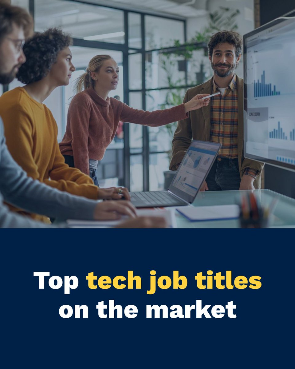 Bletchleyinst's tweet photo. As organizations continue to focus on digital transformation initiatives, they’re also strengthening their core tech teams.

To take advantage of the growing demand for tech professionals, it’s essential to build strong technical skills and stay current with emerging tools. https://t.co/I45HPuta0B