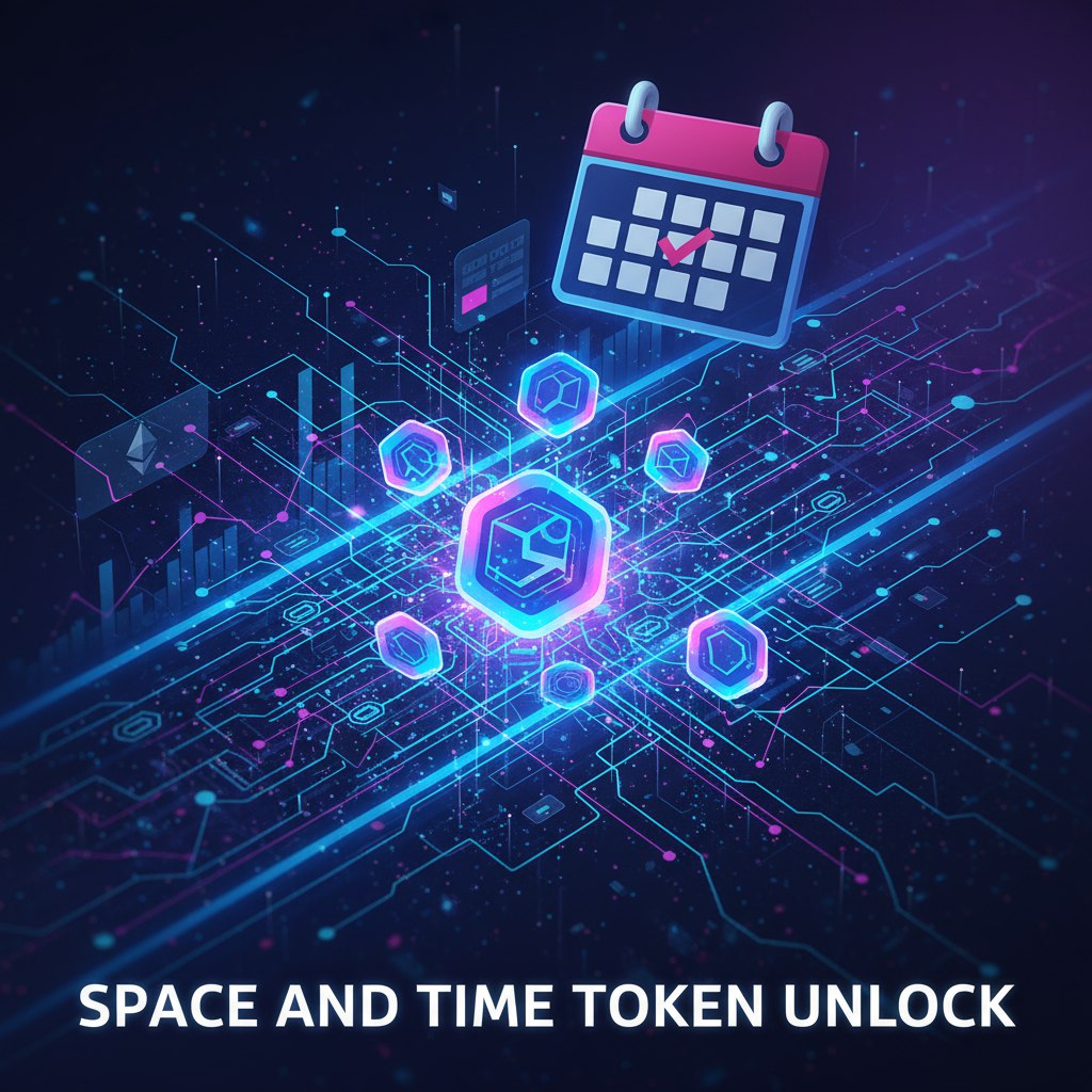 CryptocalendarX's tweet image. 📈 Space and Time Token Unlock | Nov 8, 2025
Space and Time unlocks 24.64M tokens (~1.62% supply) at 1 PM UTC. Community is watchful for liquidity/price impact.

🔗 cryptocalendar.ai/events/space-a…
@spaceandtime 

#CryptoNews #SpaceAndTime