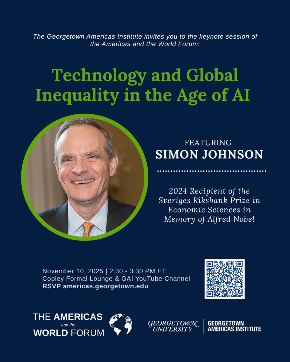 Georgetown Center for Economic Research tweet media