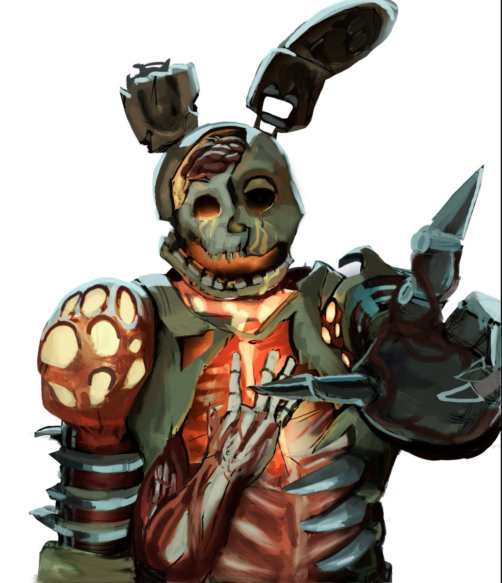 testing out brushes #springtrapfnaf #fnaf