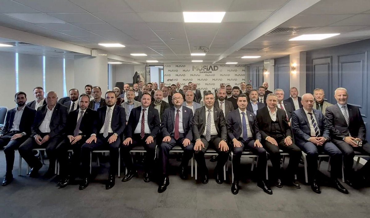 📍 MÜSİAD Hizmetler ve Finans Sektör Kurulu 3. Bölge Tanışma ve İstişare Toplantısı, Samsun Şubemizin ev sahipliğinde gerçekleştirildi.
Toplantımıza; MÜSİAD Genel Merkez YK Üyesi ve Yurt Dışı Teşkilatlanma Komisyonu Başkanı Selim SAR, Hizmetler ve Finans Sektör Kurulu Başkanı Ali