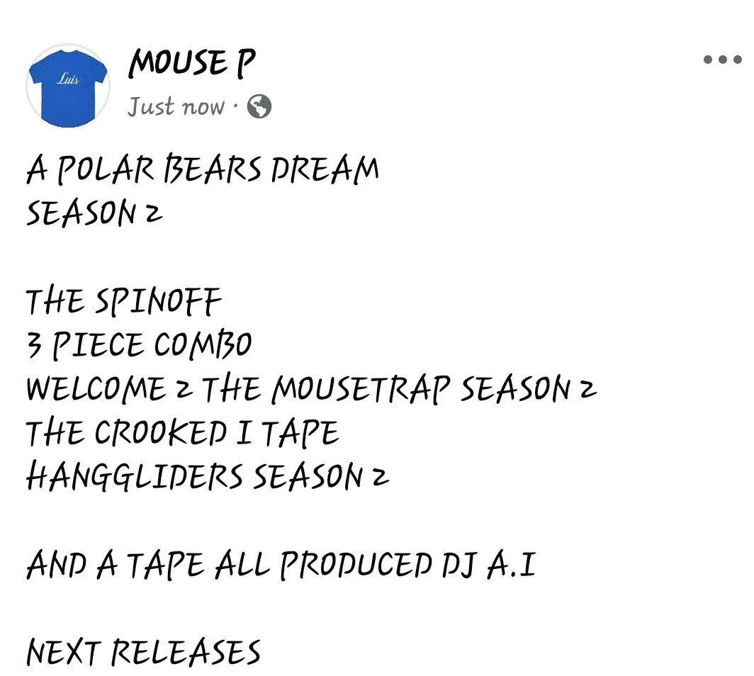 themouse317's tweet image. Next releases
