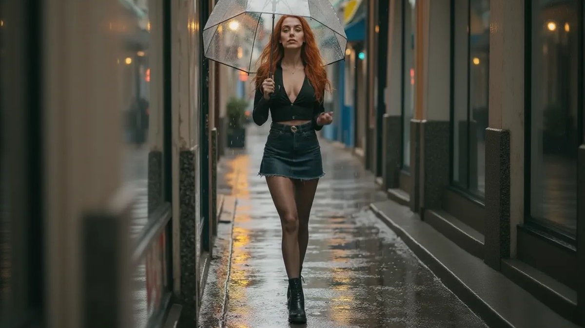 Anna_Sim28's tweet image. Caminhei para fugir da chuva… mas ela me seguiu por dentro.

#RainInside #UrbanSoul #SoftIntensity #MelancholyCity