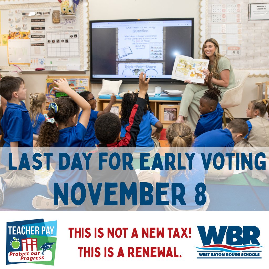 Last Day for Early Voting is November 8!