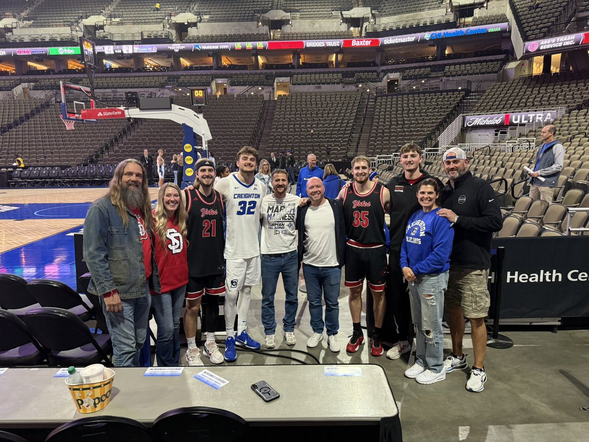 Family Over Everything! 

In Omaha for the Creighton vs South Dakota game to see 2020 Alum Caleb Kizer, 2023 Alum Owen Freeman, 2023 Alum Ethan Kizer, 2025 Alum Jonah Funk. 

#MidProFam #CreateYourStory