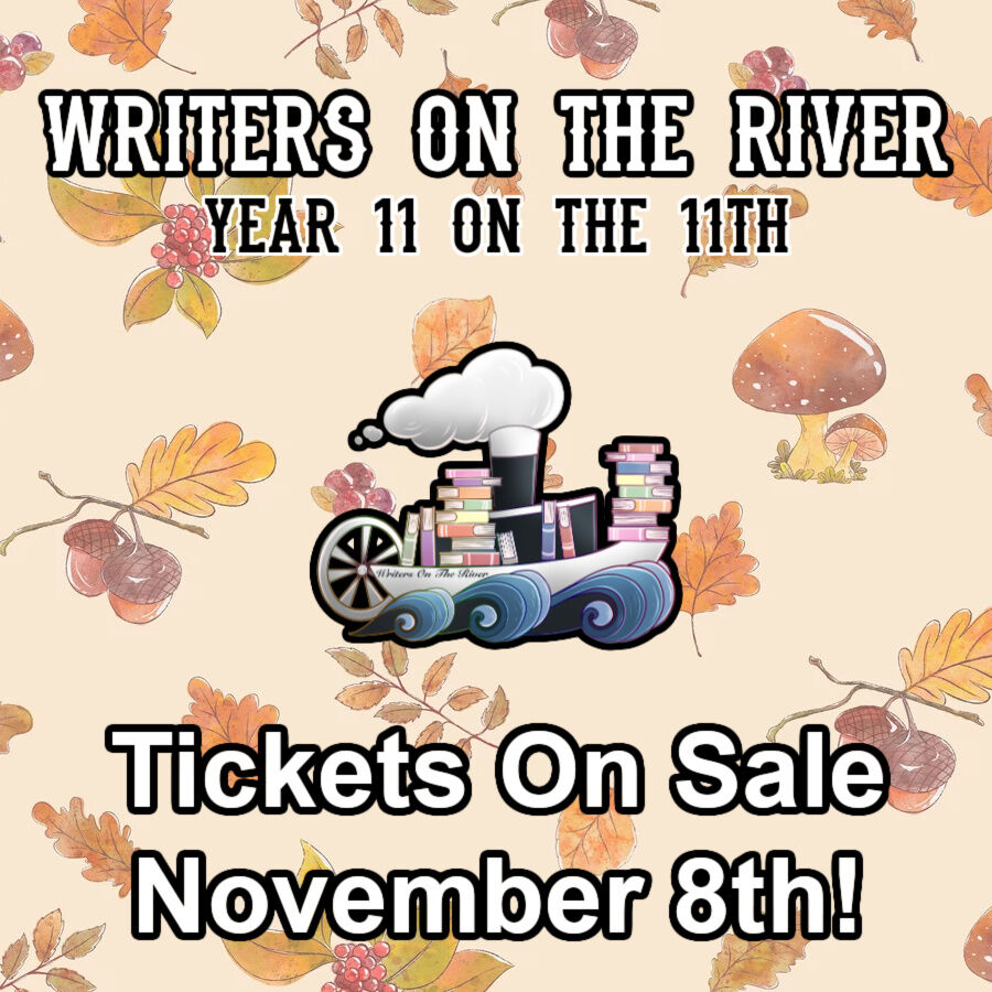 🎟️ Tickets Open This Saturday (11/8)!
📍 writersontheriver.com

VIP spots went in under 40 minutes last year!

✨ Ticket Options:
GA • Early Access • After-Party • VIP • VIP Plus (includes lunch with authors)

Set your reminder, grab your spot, and come hang out with us! 💙