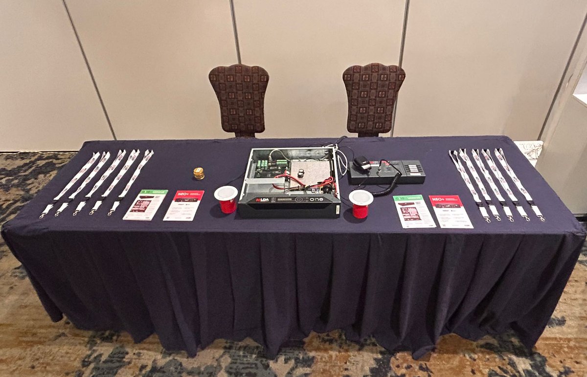 LDAAudioTech's tweet image. Un día productivo en el Encuentro Tecnológico de @alasseguridad en Ciudad de Guatemala.
Allí conversamos sobre cómo la megafonía y evacuación por voz #EN54 mejora la seguridad en entornos críticos. Gracias a todos los que nos acompañaron.

#LDA #LDAAudioTech #EventosALAS